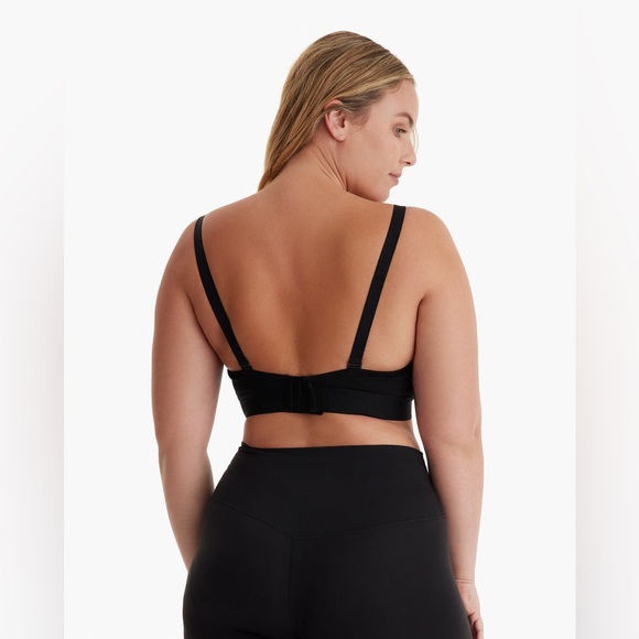 NWT Momcozy Nursing Bra for All Breast Pump Brands, Size XL, Black, Hands Free - Picture 2 of 7